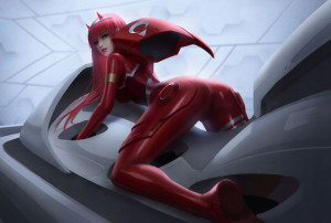 Mata Podkładka anime Darling in the Franxx 02