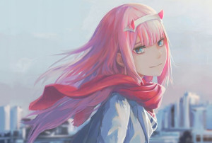 Mata Podkładka anime Darling in the Franxx 02
