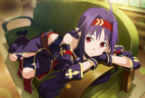 Mata Podkładka anime Sword Art Online Yuuki
