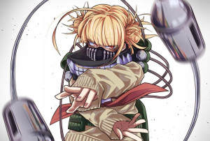 Mata na biurko Boku no Hero Academia Toga Himiko