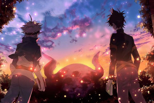 Mata Podkładka anime Black Clover Asta Yuno