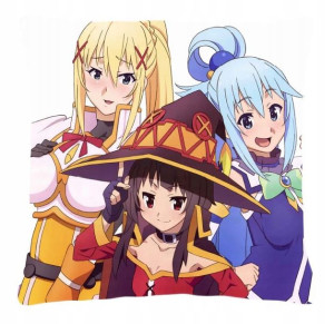 Poduszka anime Konosuba
