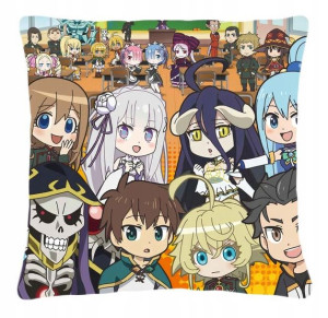 Poduszka anime Isekai Quartet