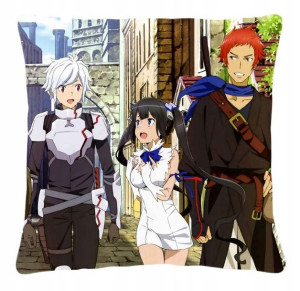 Poduszka anime Dungeon ni Deai Danmachi