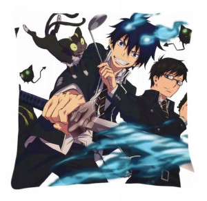 Poduszka anime manga Ao no Exorcist Blue Exorcist