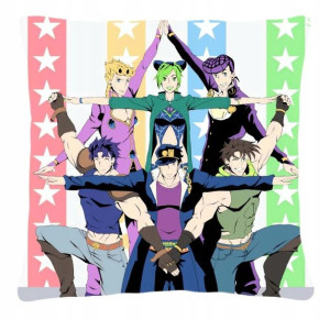 Poduszka anime manga Jojo's Bizzare Adventure