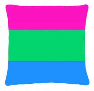 Poduszka LGBT LGBT+ flaga Osób Poliseksualnych