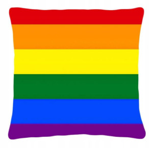 Poduszka LGBT LGBT+ Tęczowa