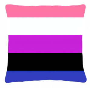 Poduszka LGBT LGBT+ flaga osób Genderfluid