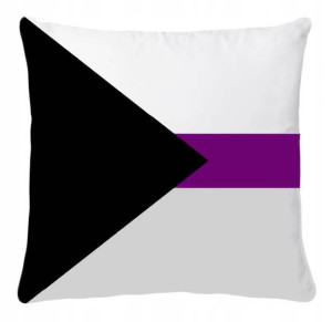 Poduszka LGBT LGBT+ flaga osób Demiseksualnych