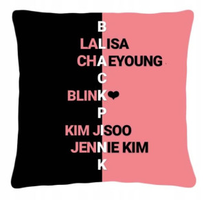Poduszka K-Pop Kpop BLACKPINK Black Pink