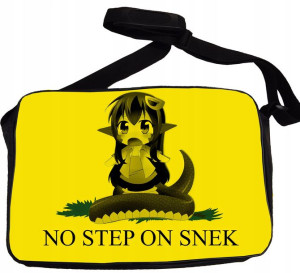 Torba na ramię anime Gadsdenka No Step On Snek