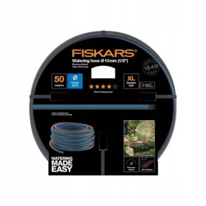 Fiskars Wąż Ogrodowy 1/2 50m Odporny Na Skręcanie