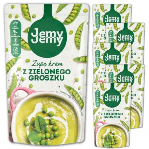 Zupa krem z zielonego groszku JemyJemy 375 g x 6 sztuk