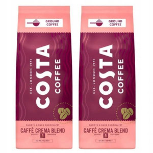 Kawa palona mielona Costa Coffee Caffé Crema Blend 500 g x 2 sztuki