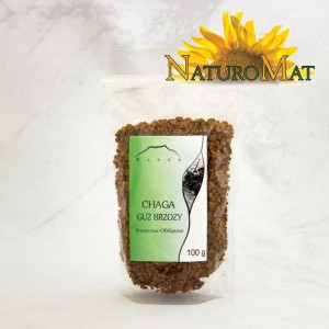 Chaga - guz brzozy - 100g