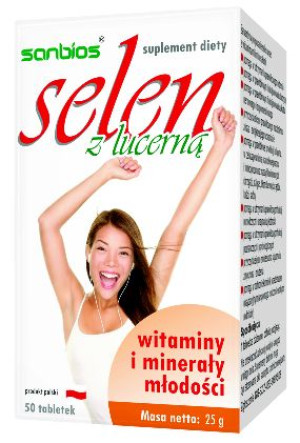 Selen z lucerną SANBIOS 25g