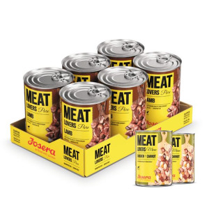 JOSERA Meatlovers Pure Jagnięcina 6x800g + 2x400g GRATIS