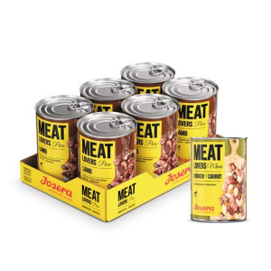 JOSERA Meatlovers Pure Jagnięcina 6x400g + 400g GRATIS