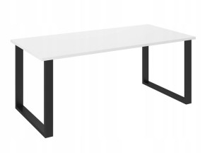 Stół NELL 185x90 czarne nogi, jadalnia, 3 kolory