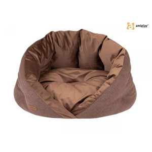 Amiplay Legowisko Kokon Siena Dla Psa Rozmiar S Brązowe