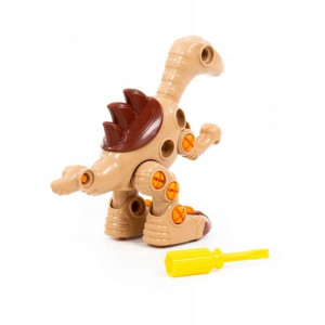 DINOZAUR rozkręcany WELCIRAPTOR 36 el skręcany