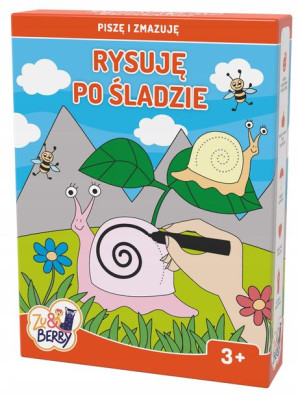 RYSUJĘ PO ŚLADZIE Karty Kreatywne NAUKA I ZABAWA
