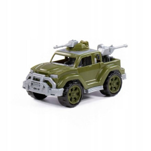 JEEP Wojskowy KARABINY SAMOCHÓD TERENOWY flaga PL