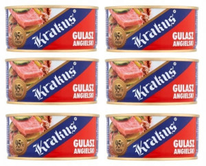 Konserwa Gulasz angielski Krakus 300 g x 6 sztuk