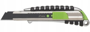 Nóż Luna z aluminium z odłamywanym ostrzem L9 mm