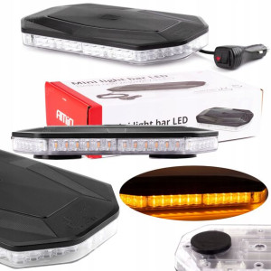 Belka Ostrzegawcza 48 Led Magnes 12/24v Ip56 Atest