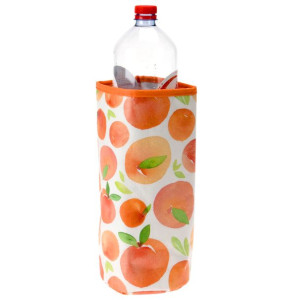 Torba Termiczna Na Butelkę Na Napoje 1,5 L  Brzoskwinia