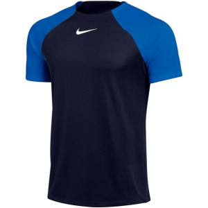 Koszulka męska nike df adacemy pro ss top k granatowo-niebieska dh9225 451