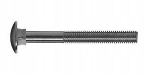 śruba zamkowa ocynk. m12*40mm pn82406 din603- 1kg beriza
