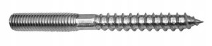 dwugwint 8x250mm śruba - wkręt metal-drewno -100 beriza