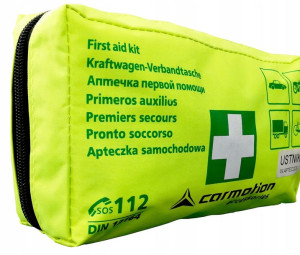 Apteczka Samochodowa Ustnik Din 13164 Pomocy Krk