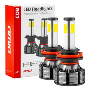 4side Retrofit | Żarówki H8 12v/24v Led Cob +170%