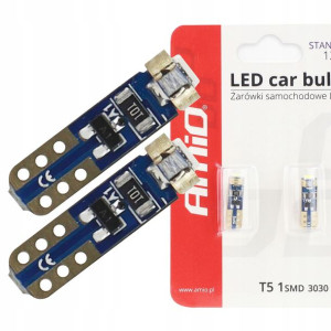 Żarówki LED Postojowe 12V Canbus 1SMD W5W T10