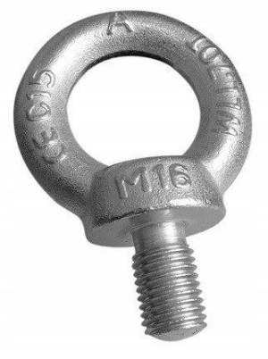 śruba z uchem ocynk din 580 m6 x 1mm - 1 szt pgb