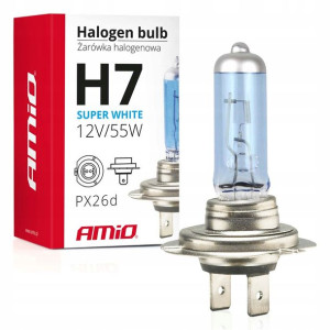 ŻARÓWKA Żarówki H7 12V 55W PX26d E4 Super White
