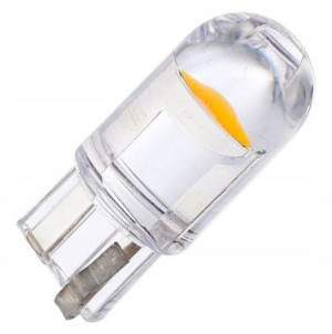 Żarówka W5W T10 12V 1xF10 LED pomarańczowa x2