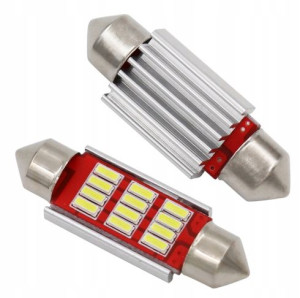 Żarówka Led C5w C10w 12xsmd 42mm 12v 200lm Canbus