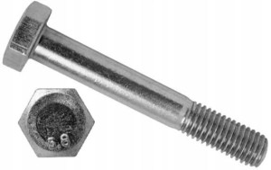 śruba ocynk m6x70mm kl. 5.8 din931 pn82101 - 10kg pgb