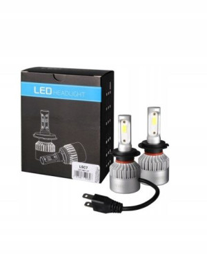 M-TECH Zestaw żarówek H7 LED CAN COB 6500K 80W