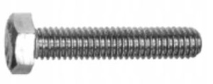 śruba ocynk m16x120mm kl. 5.8 din933 pn82105 - 1kg beriza