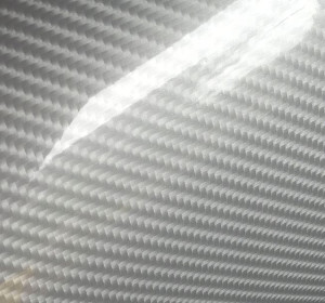 CARBON 5D SREBRNA okleina karbon 152x10 KANALIK