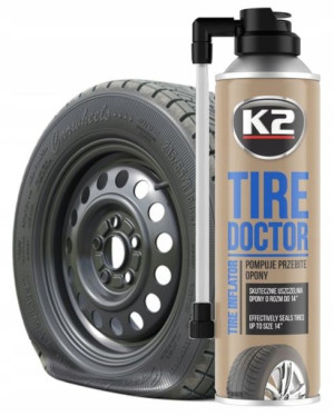 K2 Tire Doktor Koło Zapasowe W Sprayu 400ml