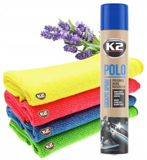 K2 | Zestaw Do Pielęgnacji Kokpitu 750ml Lawenda