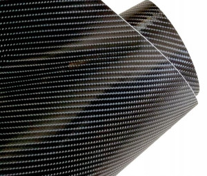 Próbka Folia Carbon 4d Połysk 10x10cm Włókno Hq!