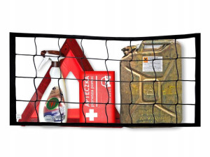 Siatka Do Bagażnika 40x81 Płotek Przegroda Rzep